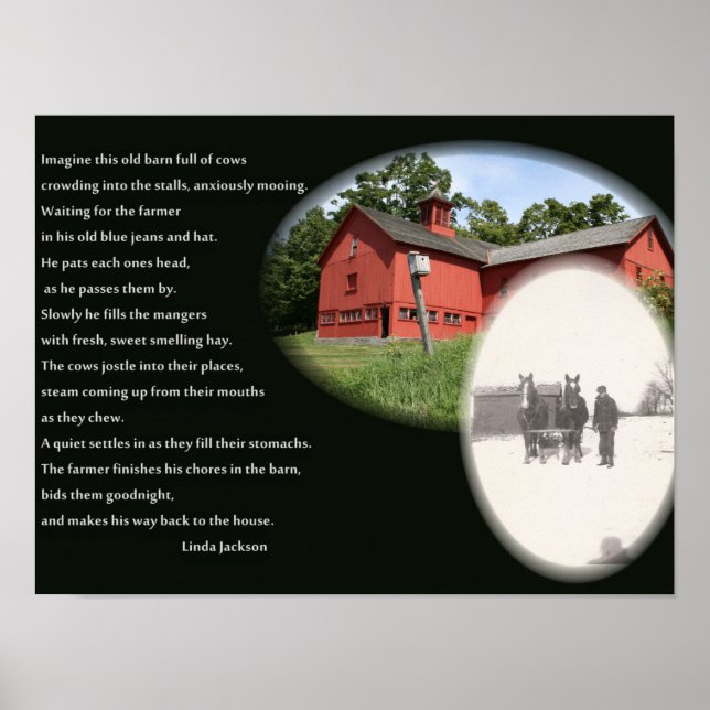 Poster L'ancien poème fermier (Devant)