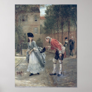 Poster L'ancien soldat, 1869