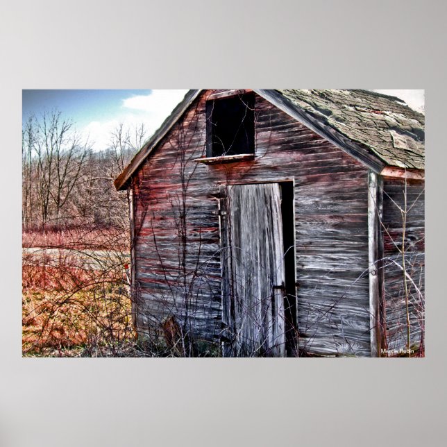 POSTER L'ANCIENNE BOIS DE BOIS (Devant)