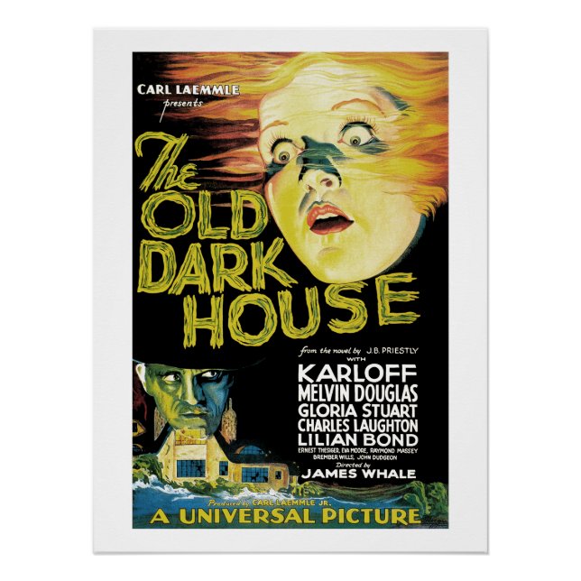 Poster L'ancienne maison noire (1932) (Devant)