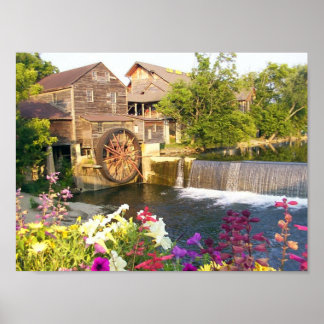 Poster L'ancienne usine