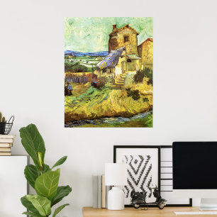 Poster L'ancienne usine de Vincent van Gogh