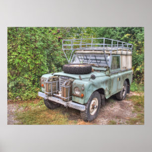 Poster Land Rover Series III 109
