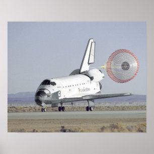 Poster Landing of Space Shuttle Atlantis (STS-66)