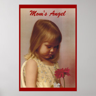 Poster l'ange de la maman