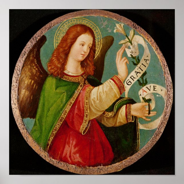 Poster L'Ange de l'Annonciation (Devant)