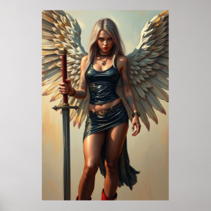 Poster L'Ange du guerrier