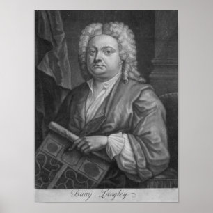 Poster Langley timbré, copie faite par J. Carwitham, 174