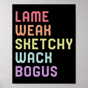Poster Langue des Signes Infirme Faible Tee Slang Asl Awa