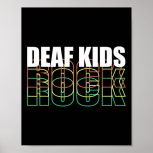 Poster Langue des signes pour enfants