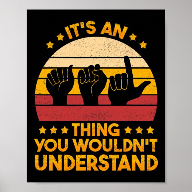 Poster Langue Sourde Sensibilisation Et Sonde 1 (Devant)