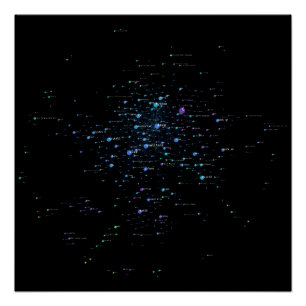 Poster Langues de programmation Influence Network 2020