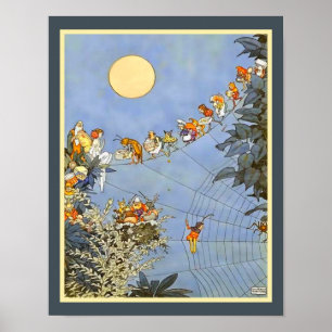 Poster L'anniversaire de la fée par William Heath Robinso