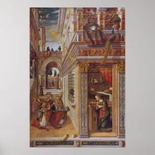 Poster L'annonce avec St Emidius, 1486