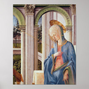Poster L'annonce, coordonnée de Vierge Marie