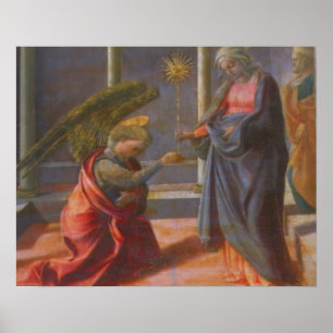 Poster L'annonce (predella du Barbadori Altarp