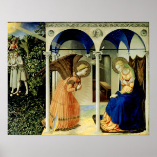 Poster L'Annonciation de Fra Angelico