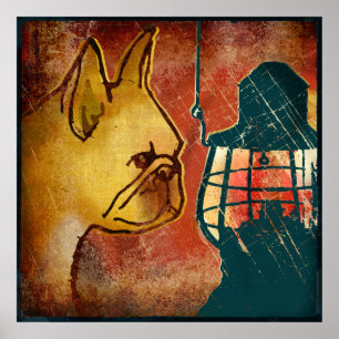 Poster Lanterne française