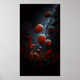 Poster Lanternes dans l'obscurité