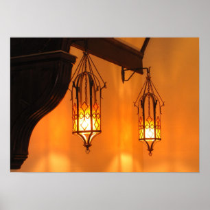 Poster Lanternes en fer
