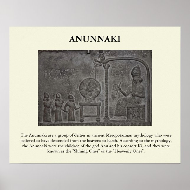 Poster L'Anunnaki (Devant)
