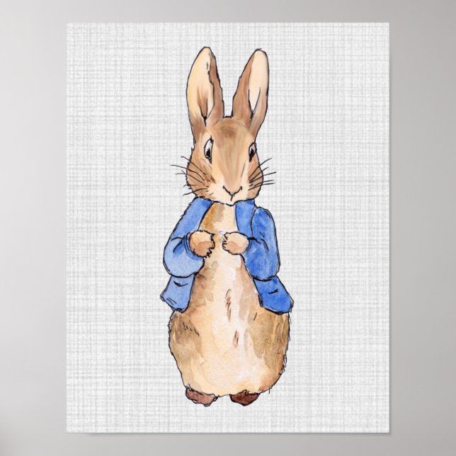 Poster Lapin classique (Devant)