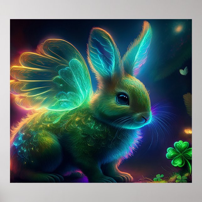 Poster Lapin de Clover (Devant)