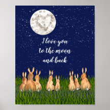 Lapin de l'amour jusqu'à la lune et retour Citatio