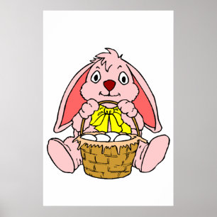 Poster Lapin de Pâques