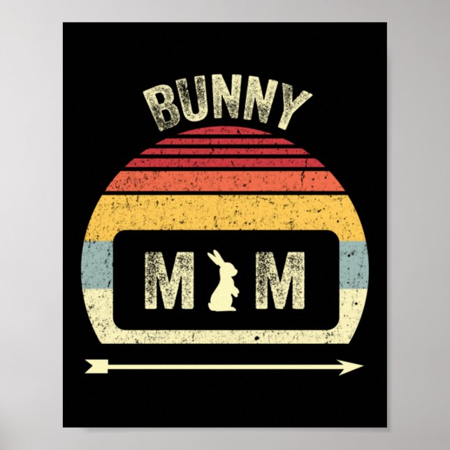 Poster Lapin de Pâques (Devant)