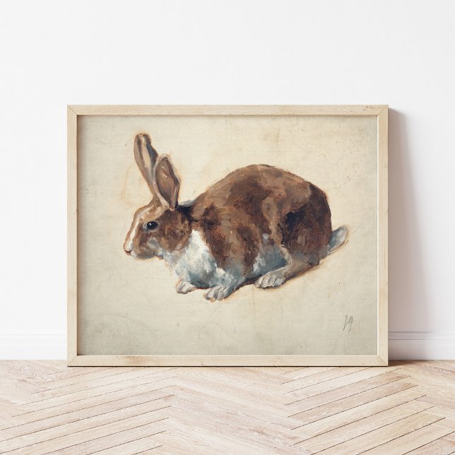 Poster Lapin | Floris Verster (Créateur téléchargé)