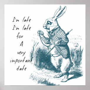 Poster Lapin tardif