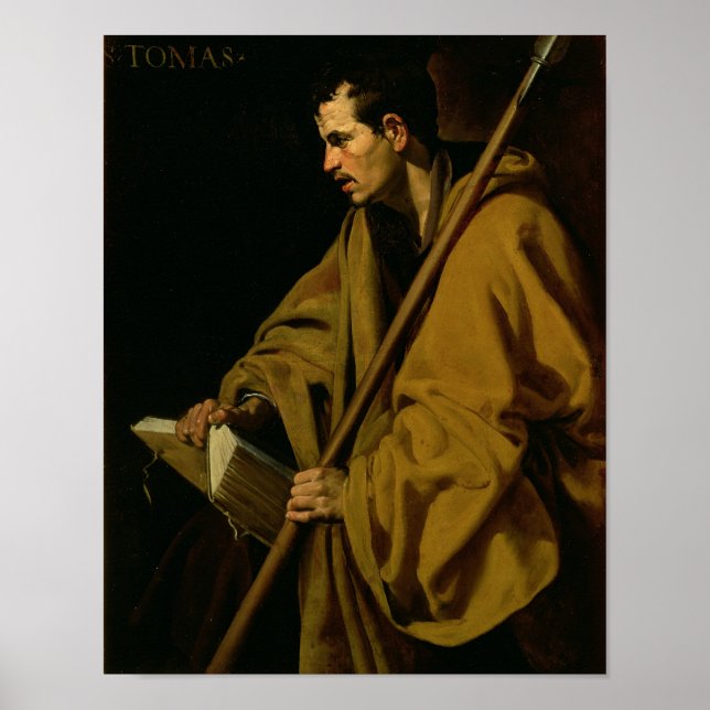 Poster L'Apôtre Saint Thomas, c.1619-20 (Devant)