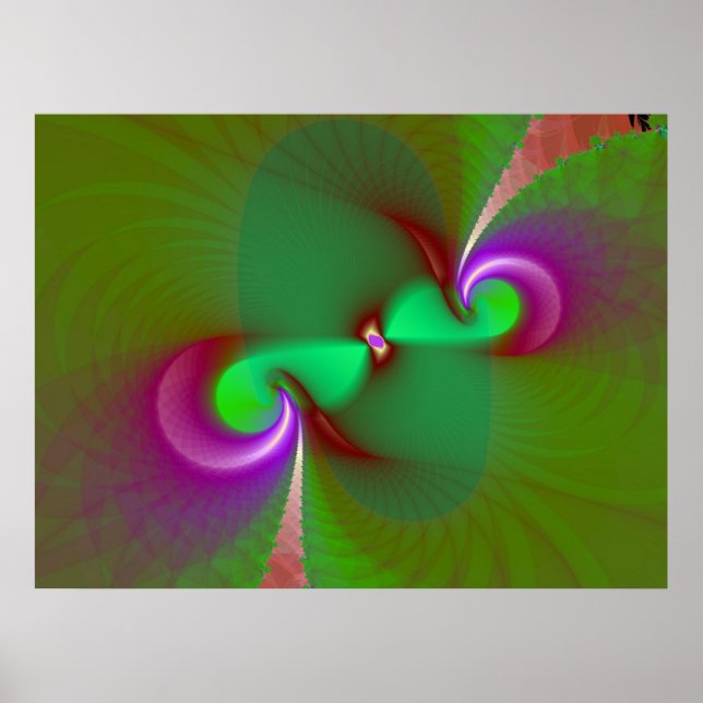Poster Lapping ovale (Devant)