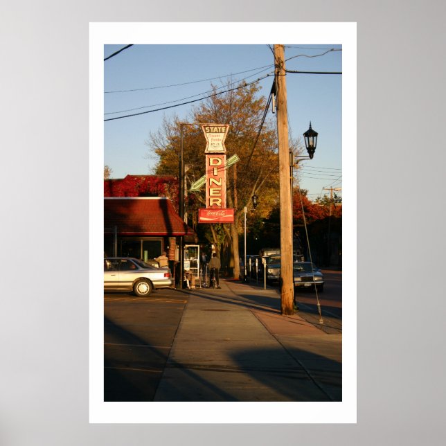Poster L'après-midi Lull au dîner (Devant)