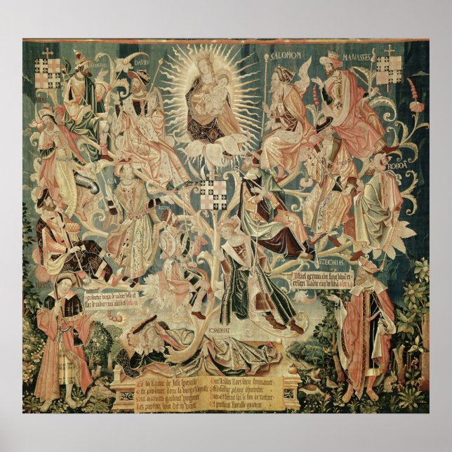 Poster L'arbre de Jesse (Devant)