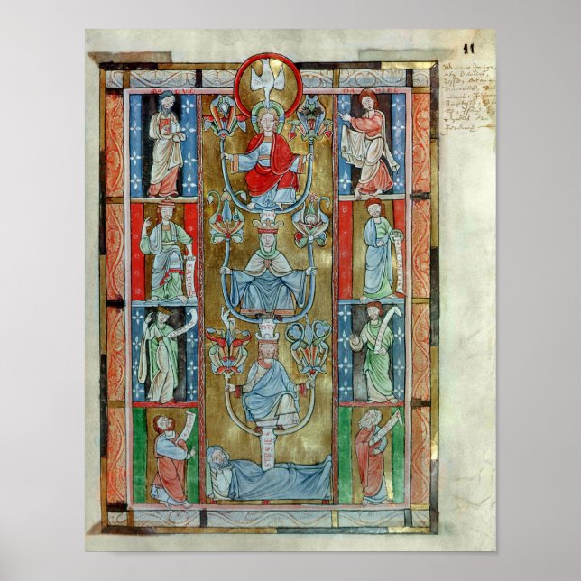 Poster L'arbre de Jesse (Devant)