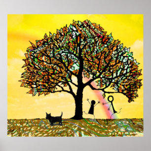 Poster L'arbre de la vie remplacent