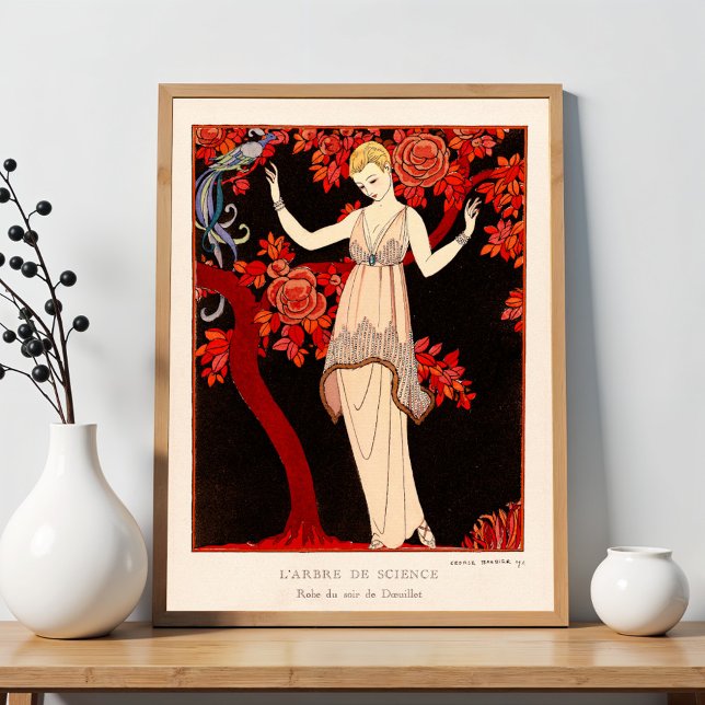 Poster L'Arbre de science par George Barbier (Créateur téléchargé)
