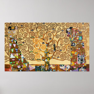 Poster L'arbre de vie   Gustav Klimt  