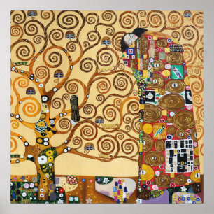 Poster L'Arbre de Vie Gustav Klimt