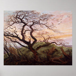 Poster L'arbre des corbeaux, 1822