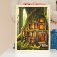 L'arbre sculpté magique