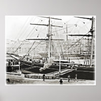 L'arche cutty au quai (1869)