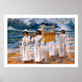 Poster L'Arche passe au-dessus du Jourdain par James Tiss