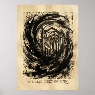 Poster L'Architecte De La Ruine