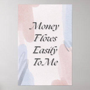 Poster L'Argent M'Arrive Facilement