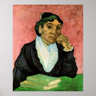 Poster L'Arlesienne (Madame Ginoux) par Vincent van Gogh