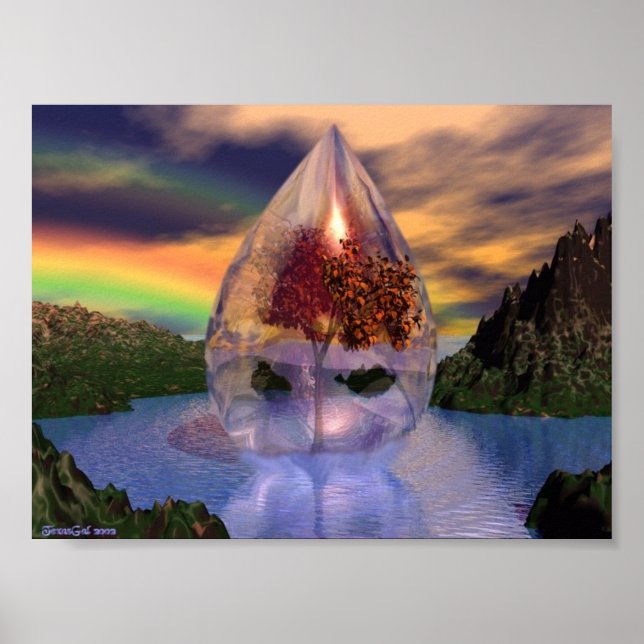 Poster Larme Spirituelle (Devant)