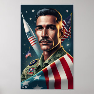 Poster L'armée américaine pour la fête des vétérans 2023
